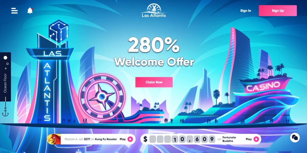 Las Atlantis Crypto Casino